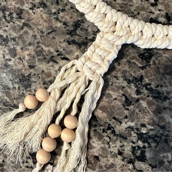 New Trivet, Handmade Macrame - Picture 3 of 3